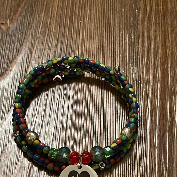 Handmade nurse life beaded bracelet - Picture 6 of 7
